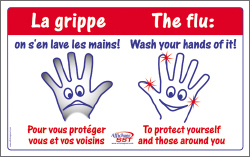 affiche-bilingue-français-englais-prévention-santé-sécurité-Lavage des mains 10