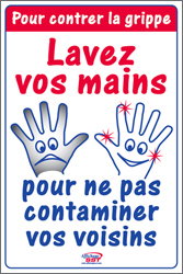 affiche-prévention-santé-sécurité-Lavage des mains 4